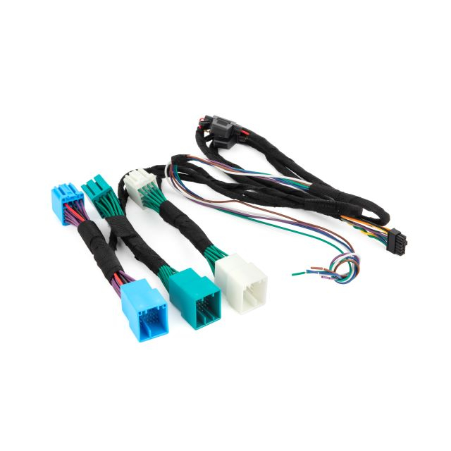 Harnais en T de voiture OEM TSCN avec connecteur 26 broches 27 broches vert bleu blanc pour la mise à niveau du système audio