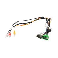 Faisceau de câbles de voiture OEM TSCN avec connecteur mâle gris vert à 16 broches pour Interfaces de volant