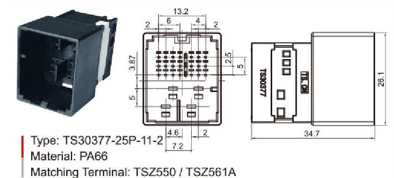 TS30377-25P-11-2黑